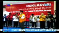 PASANGAN SUKIMAN INDRA KONVOI DAFTAR KE KPUD ROHUL